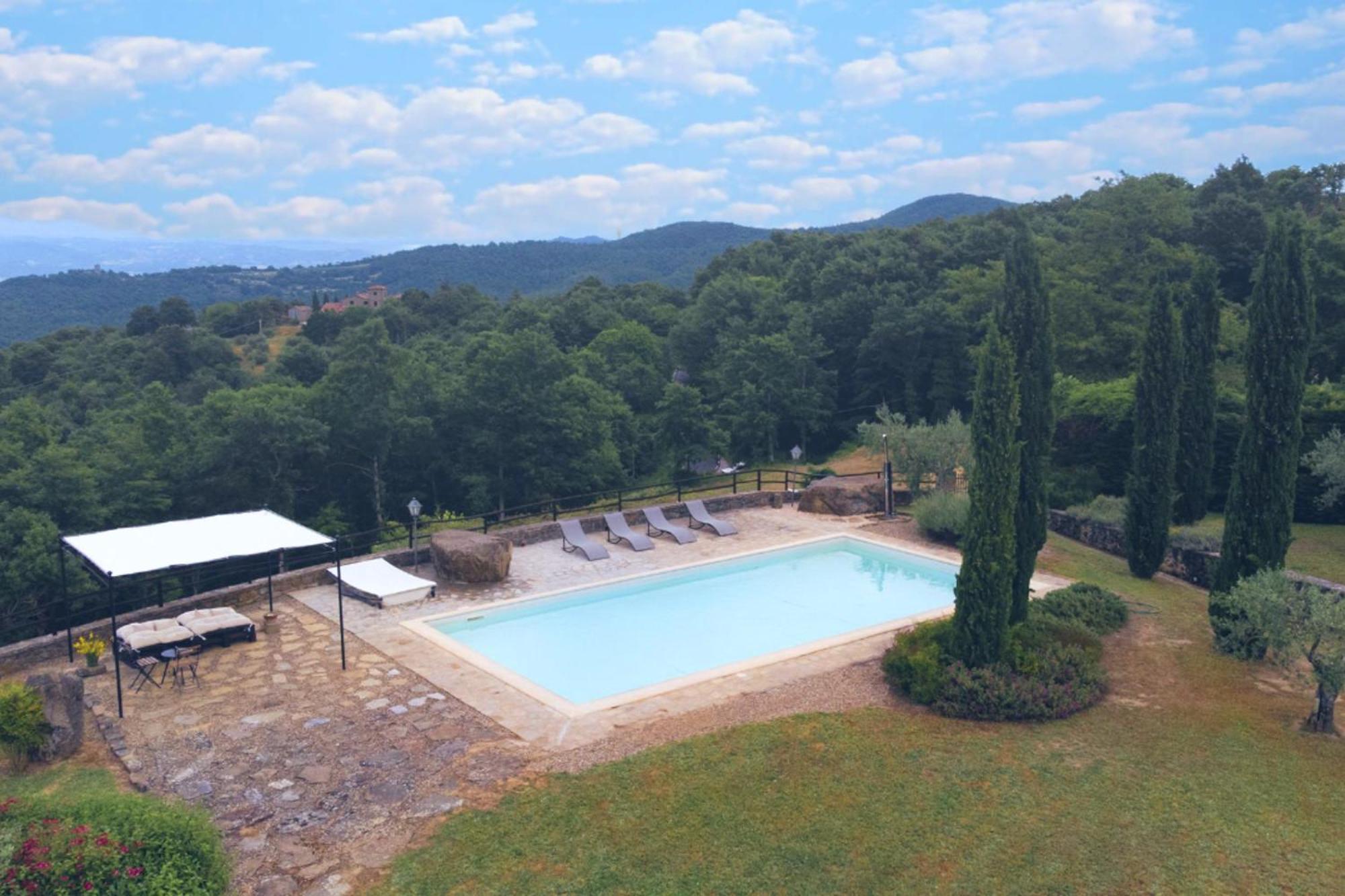 Villa Elisa - Private Pool & Airco Near Reschio Castle Lugnano Exterior foto